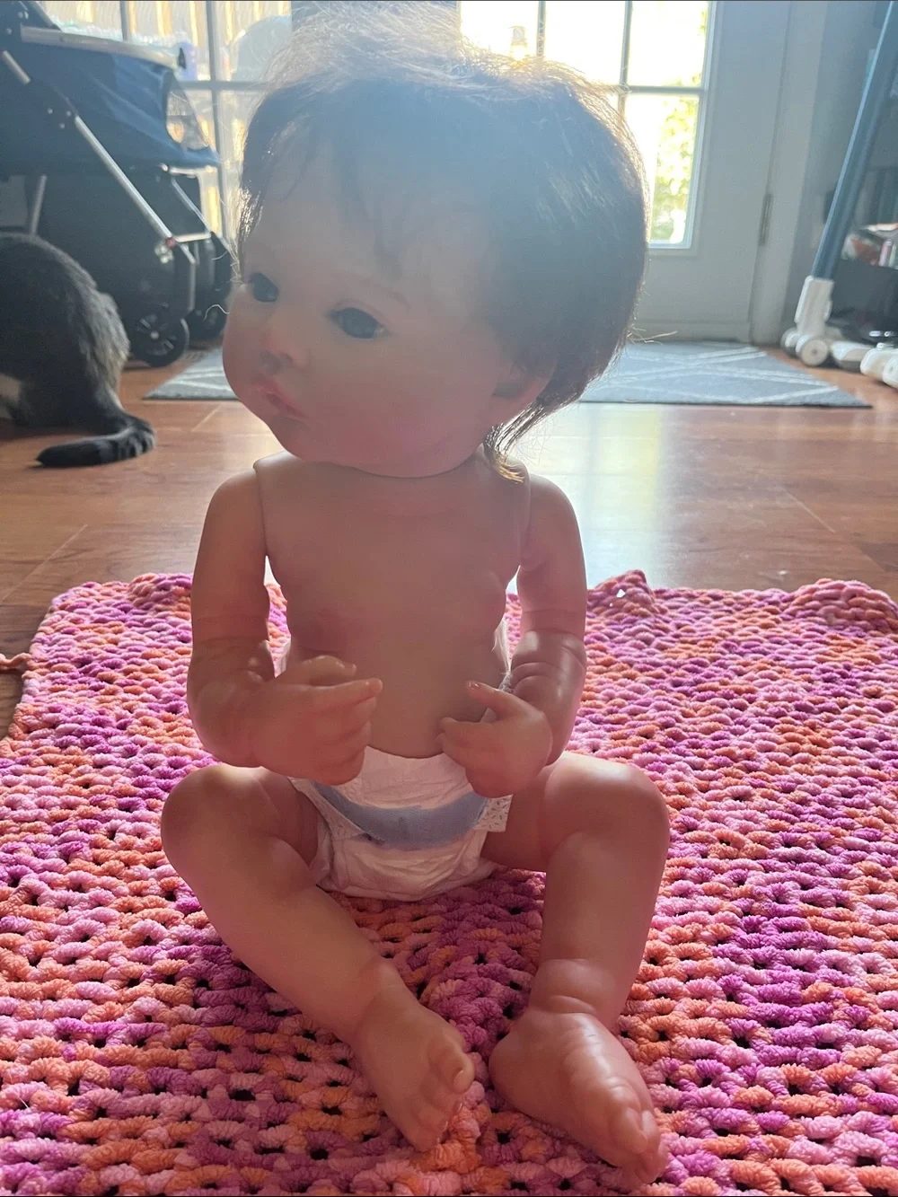 Realistic baby doll/reborn baby (All accessories shown are included!)